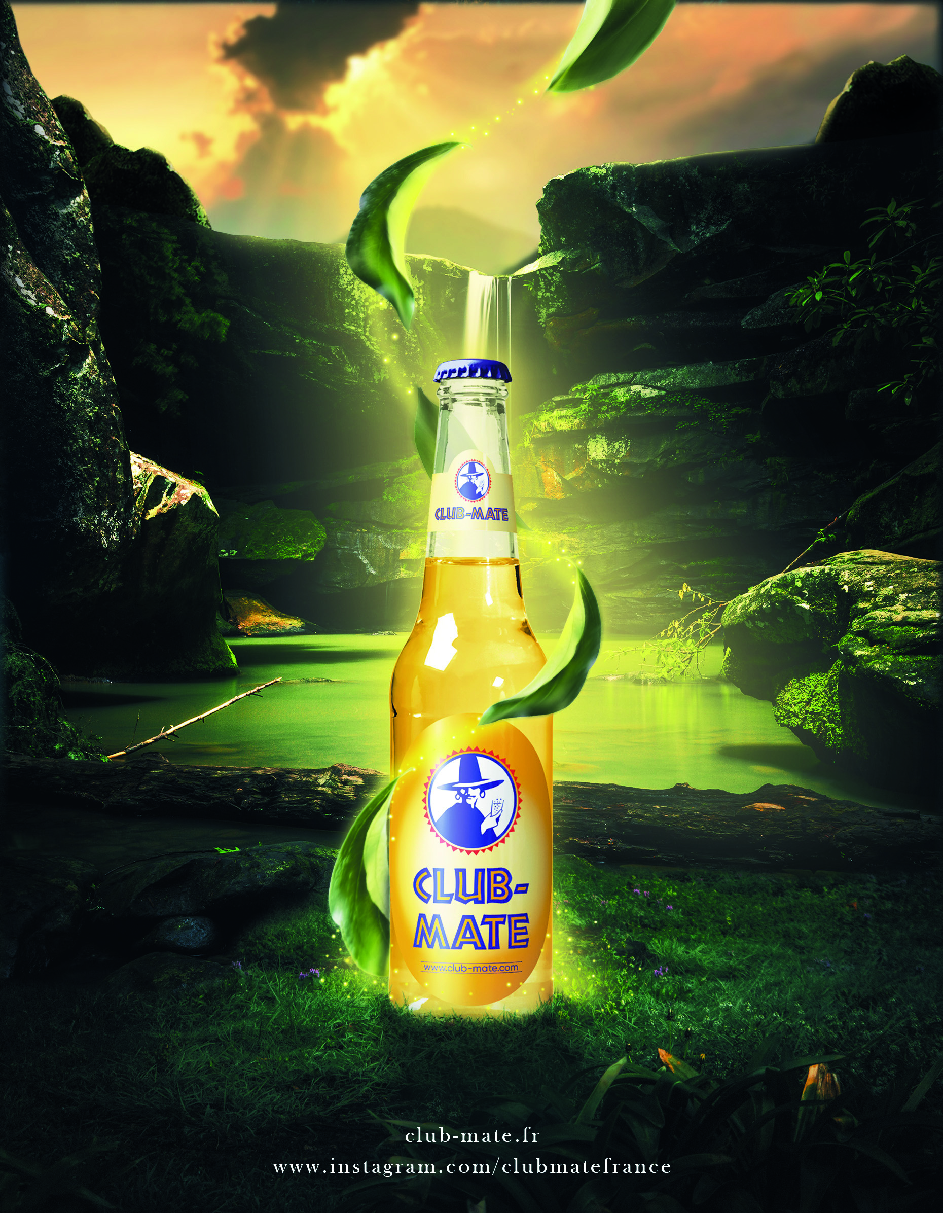 Affiche Club Mate