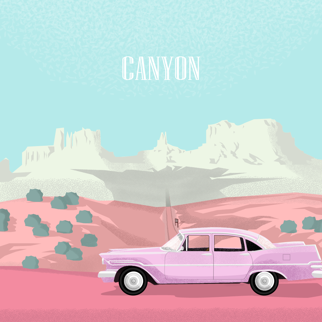 Affiche Canyon
