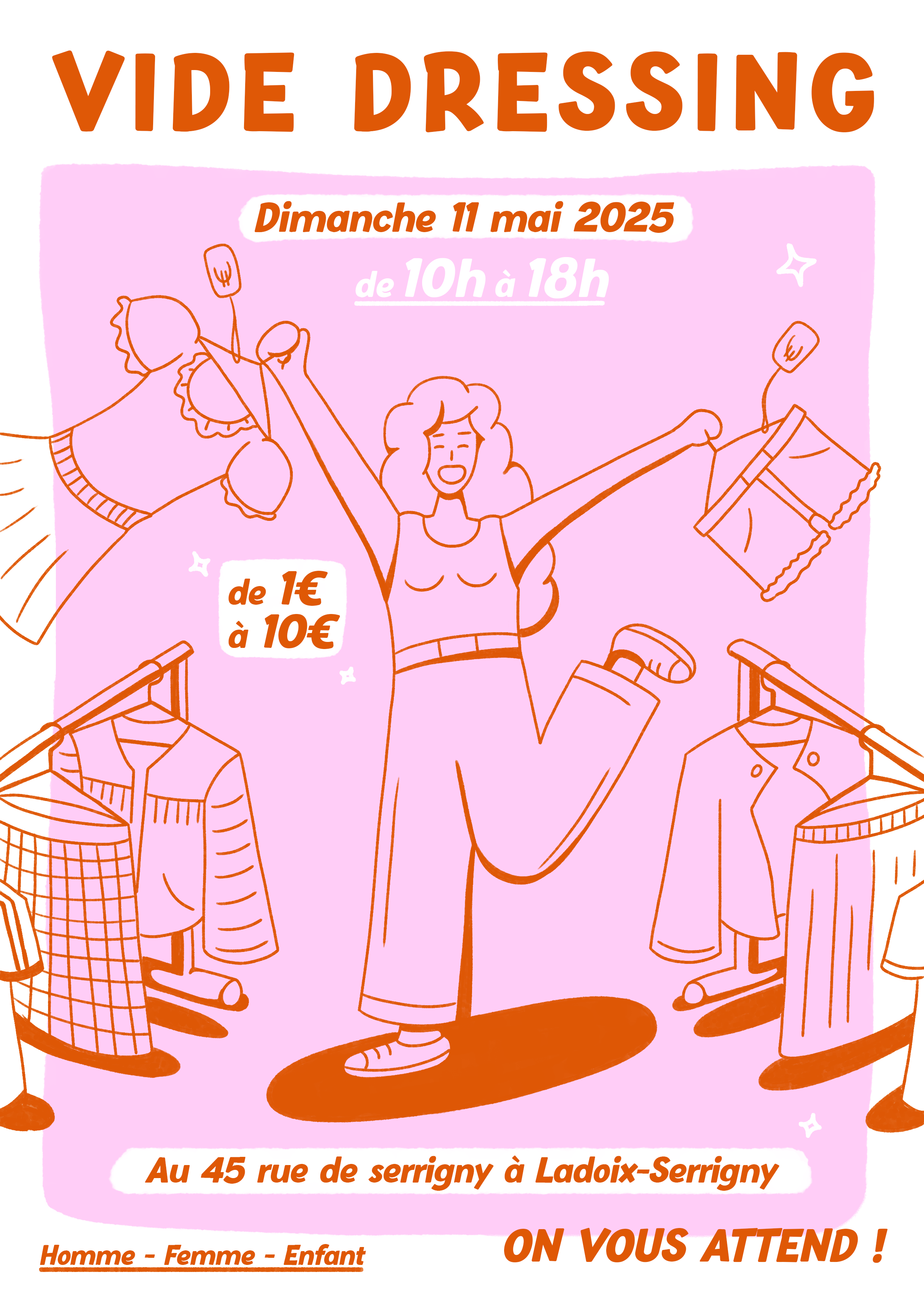 Affiche Vide Dressing